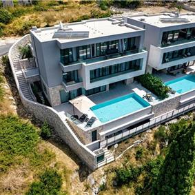 Luxury 5-Bedroom Villa with Sea-Views and Infinity Pool near Dubrovnik – Sleeps 10